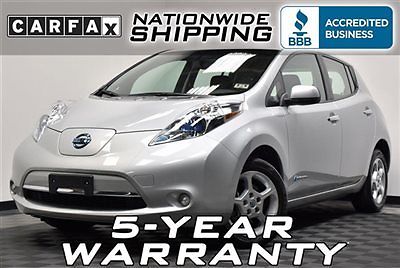 Nissan : Leaf SL 25 k miles loaded nav heated nationwide shipping 5 year warranty electric