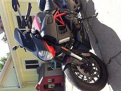 Ducati : Other 2012 ducati diavel red with carbon fiber body lots of extras