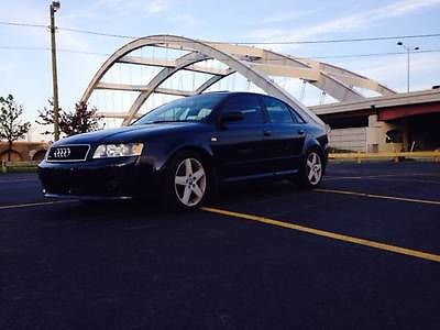 Audi : A4 Ultra Sport Package 2004 audi a 4 1.8 t quattro awd ultra sport package black leather interior