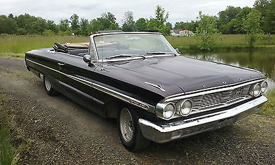 Ford : Galaxie Galaxie 500 Convertible 1964 ford galaxie 500 convertible with 352 ci v 8 automatic transmission