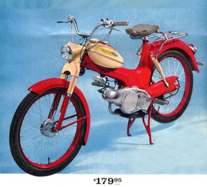 Vintage! 1961 Sears Allstate Moped