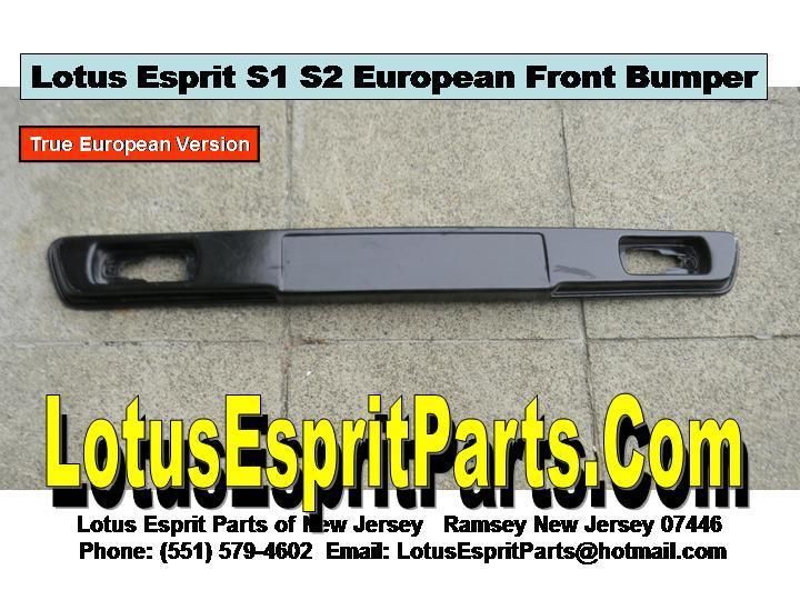 Lotus Esprit S1 S2 European Front Bumper, 0