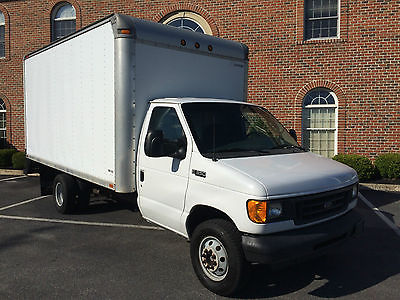 Ford : E-Series Van Base Cutaway Van 2-Door 2004 ford e 350 15 ft box truck 5.4 l 99 k very clean