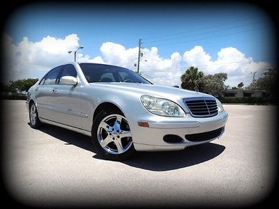 Mercedes-Benz : S-Class S430 ONE OWNER, CARFAX CERTIFIED, NEW JAGUAR TRADE, CHROME WHEELS - NICE AS THEY COME