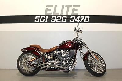 Harley-Davidson : Softail 2013 harley screamin eagle breakout fxsbse video 399 a month cvo low miles abs