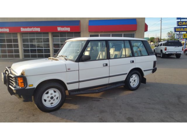 Land Rover : Range Rover 4dr Wagon Co 1993 land rover range rover lwb county low miles 62 k 4.2 l v 8 theft salvage