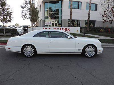 Bentley : Brooklands Base Coupe 2-Door 2009 bentley brooklands coupe only 8 162 miles white tan must see rare