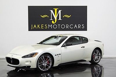 Maserati : Gran Turismo S Coupe ($162K MSRP) 2012 gran turismo s 162 k msrp factory pearl white one of a kind 12 k miles