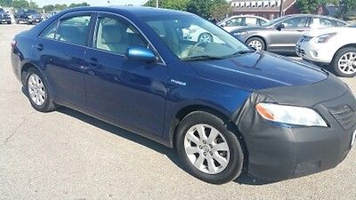 Toyota : Camry Hybrid Sedan 4-Door hybrid nav electric blue leather heated black smart key push button