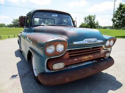Chevrolet : Other Pickups 3200 1958 chevrolet pickup truck patina ls 5.3 4 l 60 e ifs bagged