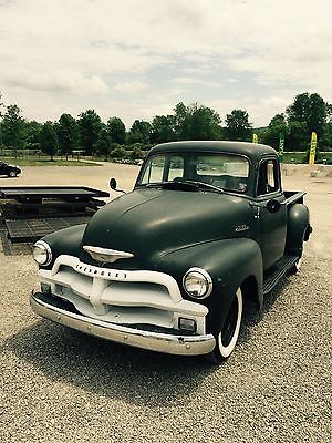 Chevrolet : Other Pickups 3100 thriftmaster 1954 chevy 3100 1 2 ton pickup 5 window rare truck original paint nice patina