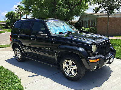 Jeep : Liberty Limited 2004 jeep liberty limited sport utility 4 wd remote start ac tow steps sunroof