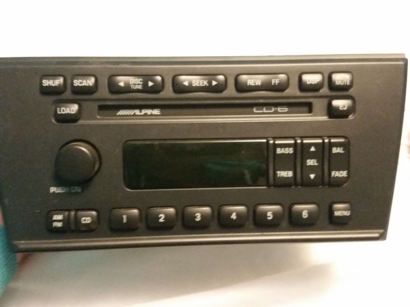 Alpine 6 disc CD changer