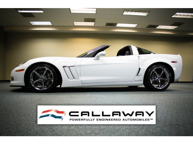 Chevrolet : Corvette 4LT CALLAWAY 2013 corvette grand sport callaway sc 606 4 lt 60 th anniversary over 100 k new wow