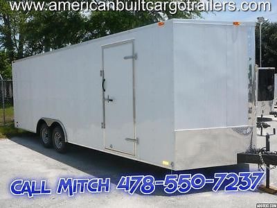 8.5 x 24' TA3 (5200 lb. Axles) Enclosed Cargo Trailer / Car Hauler IN STOCK!!!