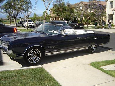 Oldsmobile : Ninety-Eight 1966 olds convertible 140000 miles 425 v 8 rwd automatic vinyl seats classic