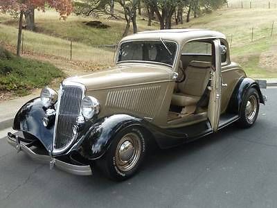 Ford : Other Black 1934 ford 5 window coupe