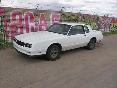 Chevrolet : Monte Carlo SS 1984 chevrolet chevy monte carlo ss muscle scta hot rod nhra drag choo choo
