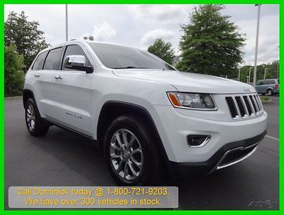 Jeep : Grand Cherokee Limited 2014 jeep grand cherokee limited 5.7 l v 8 automatic 4 wd suv nav leather loaded