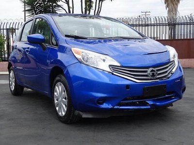 Nissan : Versa 1.6 SV 2015 nissan versa note sv damaged salvage gas saver only 15 miles nice color