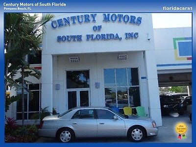 Cadillac : DeVille Base Sedan 4-Door Clean CarFax 1 Owner Heated Seats Cooled Seats CD Leather Onstar Homelink