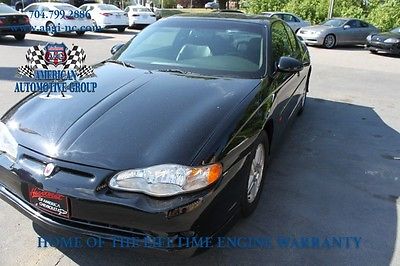 Chevrolet : Monte Carlo SS 2003 chevrolet monte carlo ss