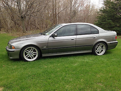 BMW : 5-Series M-Sport 2003 540 ia m sport sterling grey metallic over grey montana