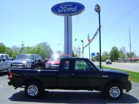 2010 FORD RANGER 4 DOOR EXTENDED CAB LONG BED TRUCK