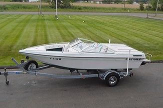1990 CHECKMATE STARLET, 18FT BOWRIDER, MECHANICS SPECIAL NON-RUNNING, W/TRAILER