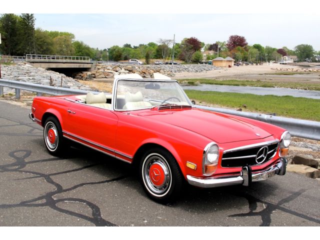 Mercedes-Benz : SL-Class 280SL 1971 mercedes 280 sl great 3 owner car well sorted and extensive documentatio