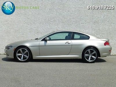 BMW : 6-Series 650i Coupe 83 120 msrp rare 6 speed sport pkg head up display comfort access cold weather