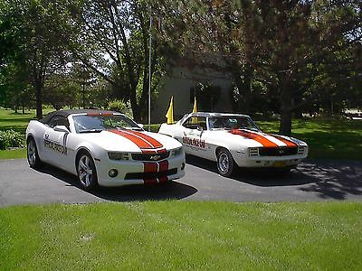 Chevrolet : Camaro ss 2 indy pace cars 2011 and 1969 camaro both mint