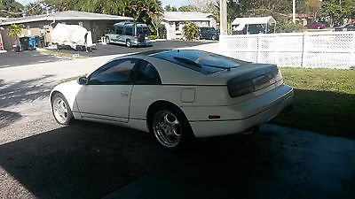 Nissan : 300ZX z32  2+2   Hatchback  1990 nissan 300 zx 2 2 z 32 project white tan leather lots of new parts