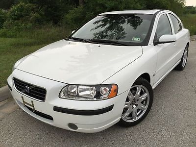 Volvo : S60 2.5T 4dr Sedan 2006 volvo s 60 2.5 t 4 dr sedan white automatic