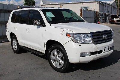 Toyota : Land Cruiser 4WD 2011 toyota land cruiser 4 wd repairable salvage wrecked damaged project save