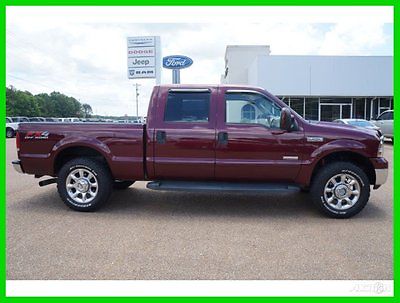 Ford : F-250 F-250 6.0L DIESEL LARIAT 4X4 4 DR CREW CAB LOADED 2007 f 250 lariat 4 x 4 crew cab diesel bullet proofed 20 wheels bfg s leather