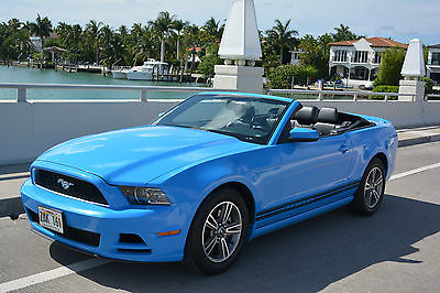 Ford : Mustang 2013 PREMIUM LEATHER SYNC SHAKER 2013 ford mustang convertible premium leather loaded sync 2014 2015