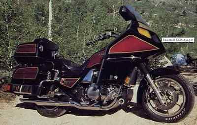 Kawasaki : Other 1983 kawasaki voyager 1300 cc as is condition