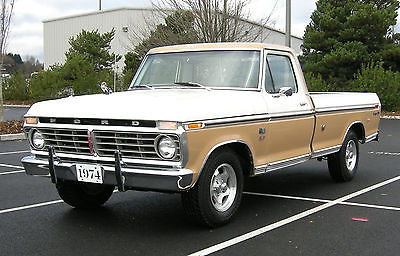 Ford : F-100 Ranger XLT 1974 ford f 100 ranger xlt pickup truck