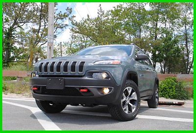 Jeep : Cherokee Trailhawk 4x4 V6 3.2 Navigation Panorama Leather 38 605 msrp camera power liftgate tow comfort convenieance group cold weather