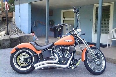 Harley-Davidson : Softail 2005 harley davidson softail night train with spring front end