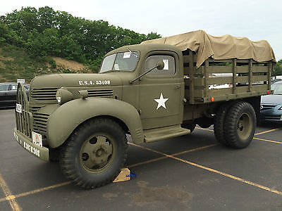 Dodge : Other truck 1941 dodge ram military truck original survivor