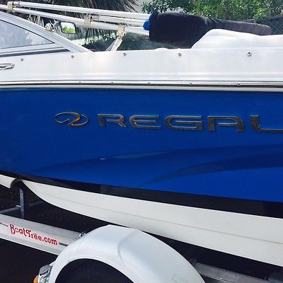 2006 REGAL 1900 BOWRIDER 71 HRS WITH TRAILER