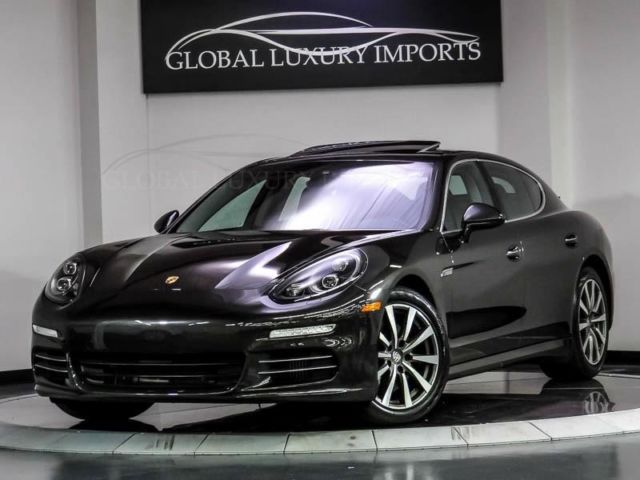 Porsche : Panamera V6-4S V6-4S Window trim: black Rear bumper color: body-color Rear spoiler Brake drying