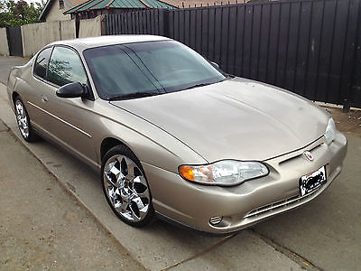 Chevrolet : Monte Carlo LS Coupe 2-Door 2001 chevy momte carlo ls 3.4 l very clean in and out engine and trans great