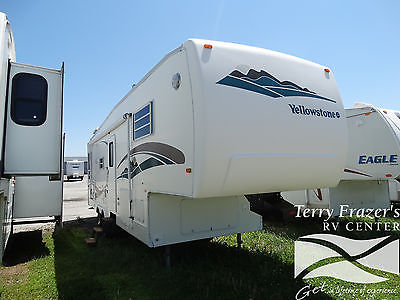 2002 Yellowstone 29FRB, 2 Slides, Rear Living, Kept Inside, Extra Clean-$116/mo.