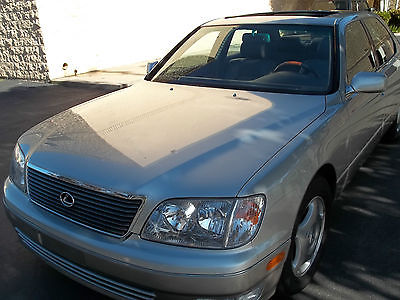 Lexus : LS ls silver 2000,with 12500 mi. new brakes and tires perfect condition,allpower,cd