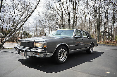 Chevrolet : Caprice Brougham LS 1988 chevrolet caprice brougham ls mint condition grey low miles