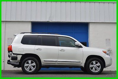 Toyota : Land Cruiser Navigation Heated Cooled Leather Moonroof Loaded Repairable Rebuildable Salvage Runs Great Project Builder Fixer Wrecked EZ Rear
