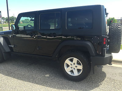 Jeep : Wrangler RUBICON Black, low miles, 4 door, 4x4, tow ready